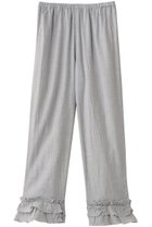 【ナナデコール/nanadecor】のローズマリーフリルパンツ グレー|ID: prp329100004715498 ipo3291000000035220733