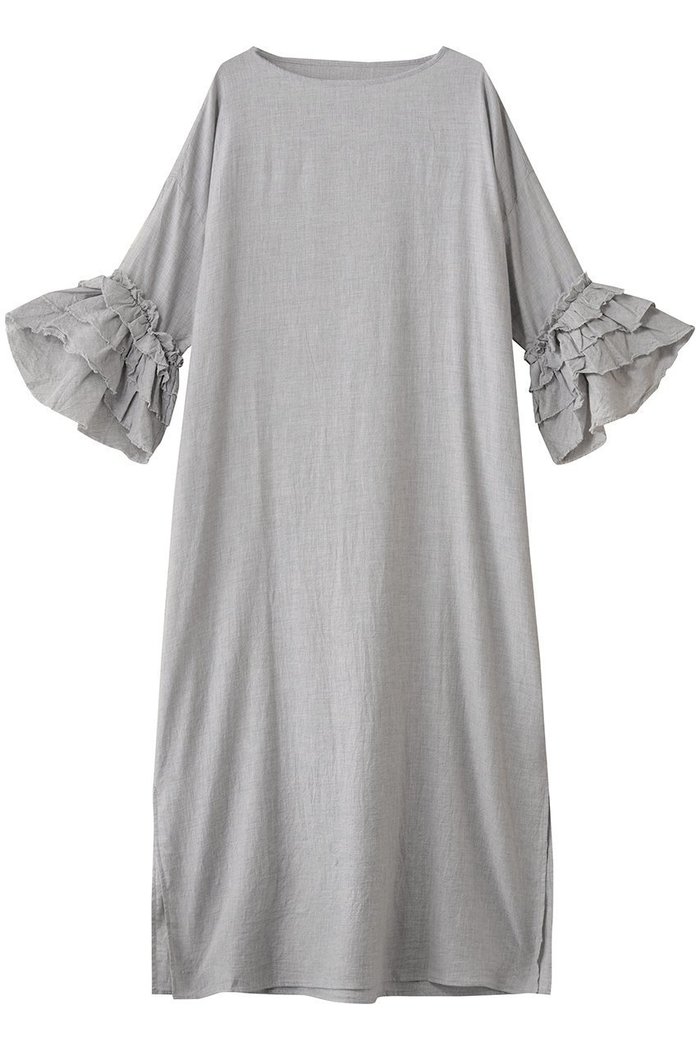 【ナナデェコール/nanadecor / GOODS】のローズマリーフリルロングドレス インテリア・キッズ・メンズ・レディースファッション・服の通販 founy(ファニー) https://founy.com/ スリーブ Sleeve, Long Sleeve / Short Sleeve ドレス Dress, One-Piece パジャマ Pajamas, Sleepwear フリル Frill, Ruffle リラックス Relax, Relaxed Fit ロング Long, Long-Length 旅行 Travel |ID: prp329100004715499 ipo3291000000034069298