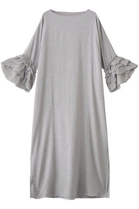 【ナナデェコール/nanadecor / GOODS】のローズマリーフリルロングドレス 人気、トレンドファッション・服の通販 founy(ファニー) スリーブ Sleeve, Long Sleeve / Short Sleeve ドレス Dress, One-Piece パジャマ Pajamas, Sleepwear フリル Frill, Ruffle リラックス Relax, Relaxed Fit ロング Long, Long-Length 新作・新入荷 New Arrivals / New In 旅行 Travel |ID:prp329100004715499