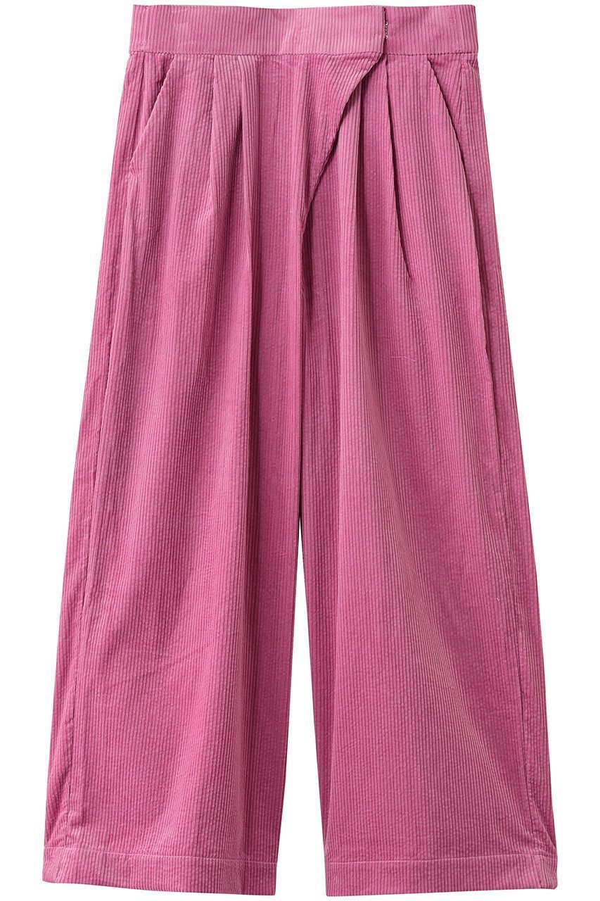 【ナナデェコール/nanadecor / GOODS】のKOコーデュロイタックワイドパンツ 人気、トレンドファッション・服の通販 founy(ファニー) 　センター　Center, Center Line　パジャマ　Pajamas, Sleepwear　ワイド　Wide, Wide Fit　新作・新入荷　New Arrivals / New In　A/W・秋冬　Autumn/Winter　 other-1|ID: prp329100004715502 ipo3291000000034069319