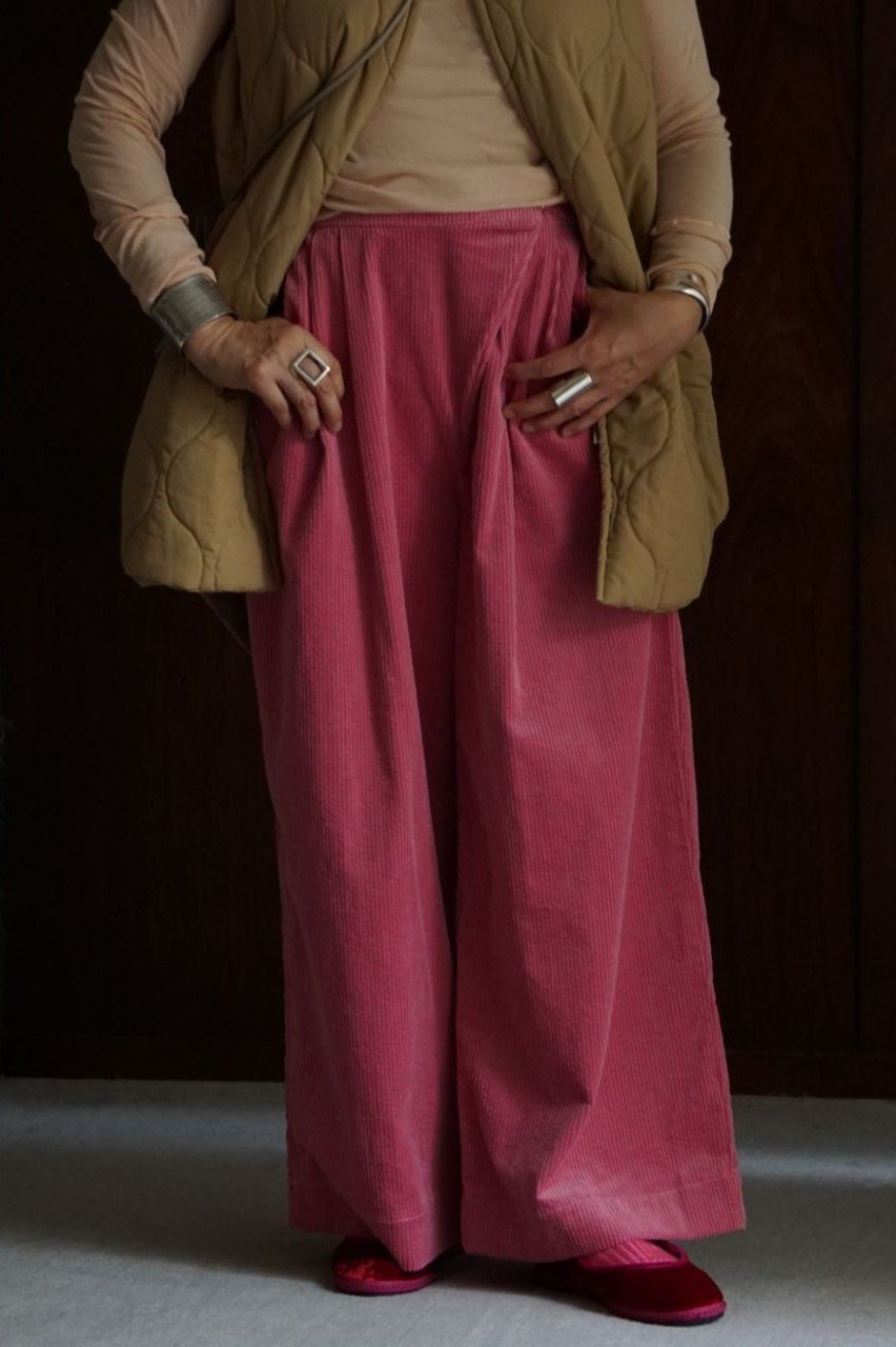 【ナナデェコール/nanadecor / GOODS】のKOコーデュロイタックワイドパンツ 人気、トレンドファッション・服の通販 founy(ファニー) センター Center, Center Line パジャマ Pajamas, Sleepwear ワイド Wide, Wide Fit A/W・秋冬 Autumn/Winter other-8|ID: prp329100004715502 ipo3291000000034168178