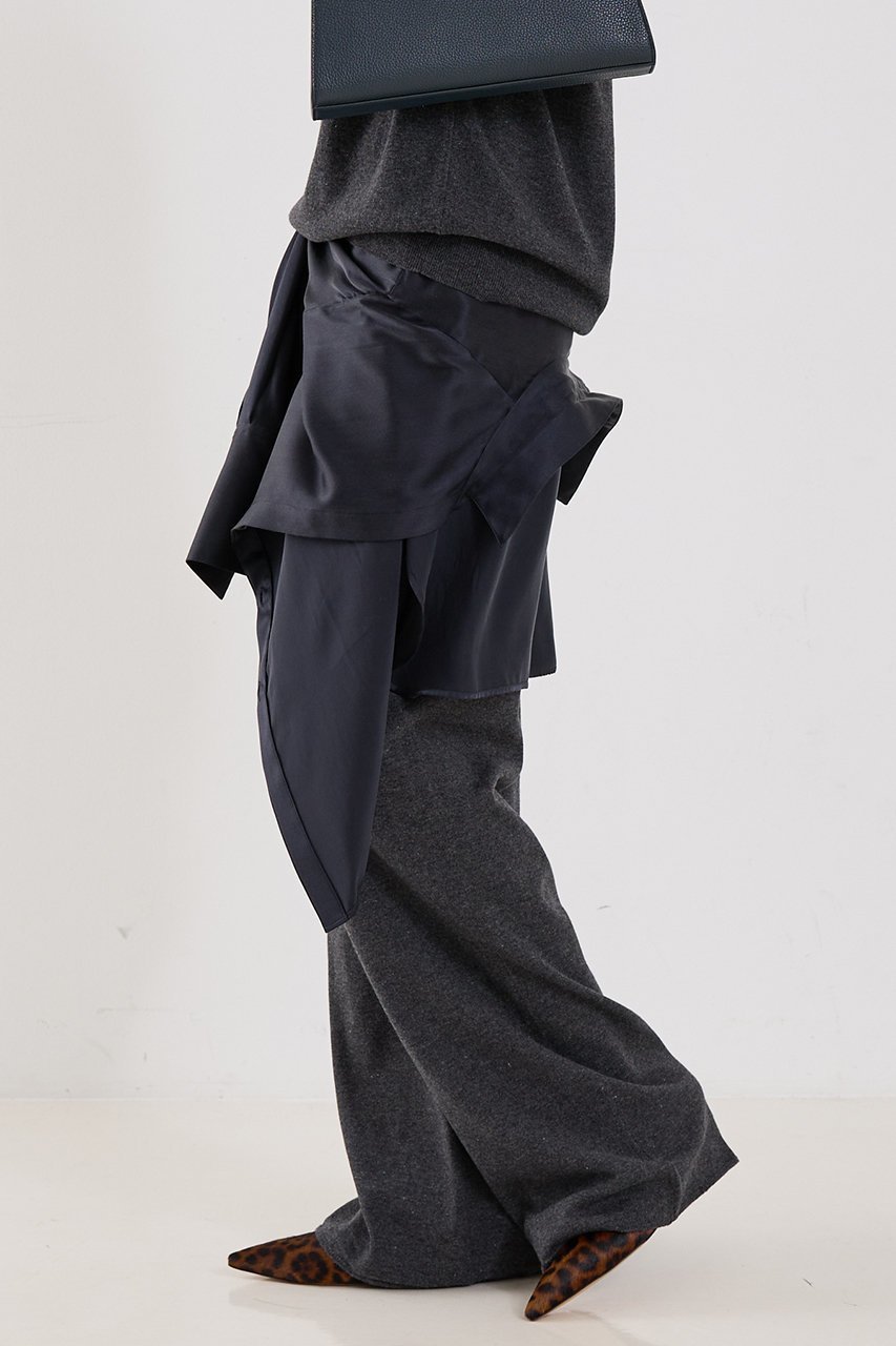 【ザ ストア バイ シー/THE STORE by C】の【COCUCA】ニットパンツ 人気、トレンドファッション・服の通販 founy(ファニー) 　ファッション　Fashion　レディースファッション　Fashion for Women　パンツ　Pants & Trousers　おすすめ　Recommended / Our Picks　なめらか　Smooth, Silky Texture　セットアップ　Set-Up, Coordinated Outfit　フレア　Flare, Flared　ベビー　Baby, Babywear　ラグジュアリー　Luxury, Elegant　リラックス　Relax, Relaxed Fit　other-2|ID: prp329100004715510 ipo3291000000035971135