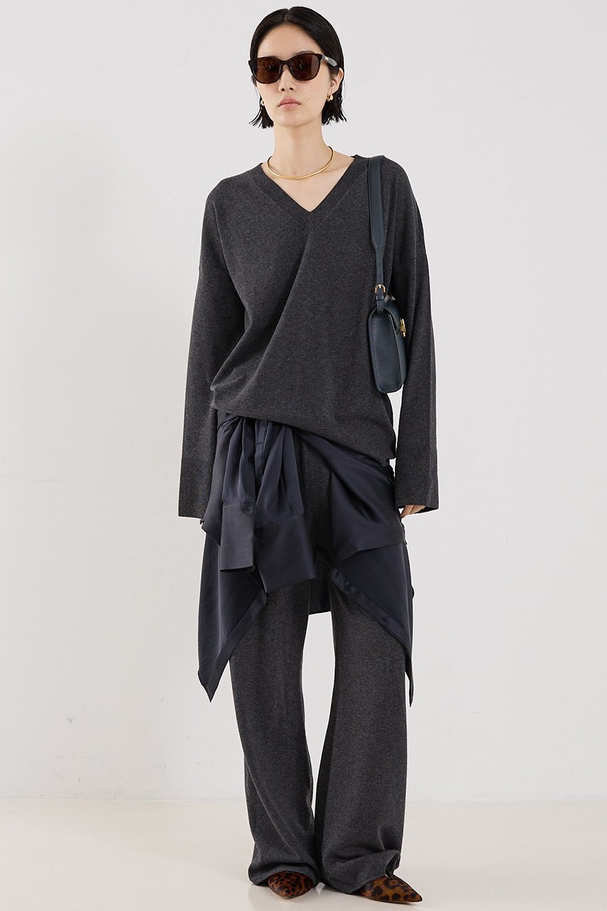 【ザ ストア バイ シー/THE STORE by C】の【COCUCA】ニットパンツ 人気、トレンドファッション・服の通販 founy(ファニー) 　ファッション　Fashion　レディースファッション　Fashion for Women　パンツ　Pants & Trousers　おすすめ　Recommended / Our Picks　なめらか　Smooth, Silky Texture　セットアップ　Set-Up, Coordinated Outfit　フレア　Flare, Flared　ベビー　Baby, Babywear　ラグジュアリー　Luxury, Elegant　リラックス　Relax, Relaxed Fit　other-4|ID: prp329100004715510 ipo3291000000035971137