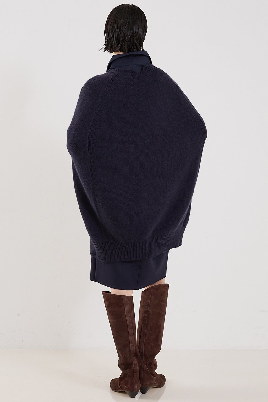 【ザ ストア バイ シー/THE STORE by C】の【COCUCA】カシミヤポンチョニット 人気、トレンドファッション・服の通販 founy(ファニー) 　ファッション　Fashion　レディースファッション　Fashion for Women　トップス・カットソー　Cut & Sew Tops　ニット　Knit Tops & Sweaters　カジュアルプルオーバー・ニットトップス　Pullovers & Knit Tops / Casual Pullovers　イタリア　Italy　カーディガン　Cardigan, Knitwear　ストール　Stole, Wrap　フォルム　Silhouette, Form　新作・新入荷　New Arrivals / New In　other-6|ID: prp329100004715513 ipo3291000000034069404