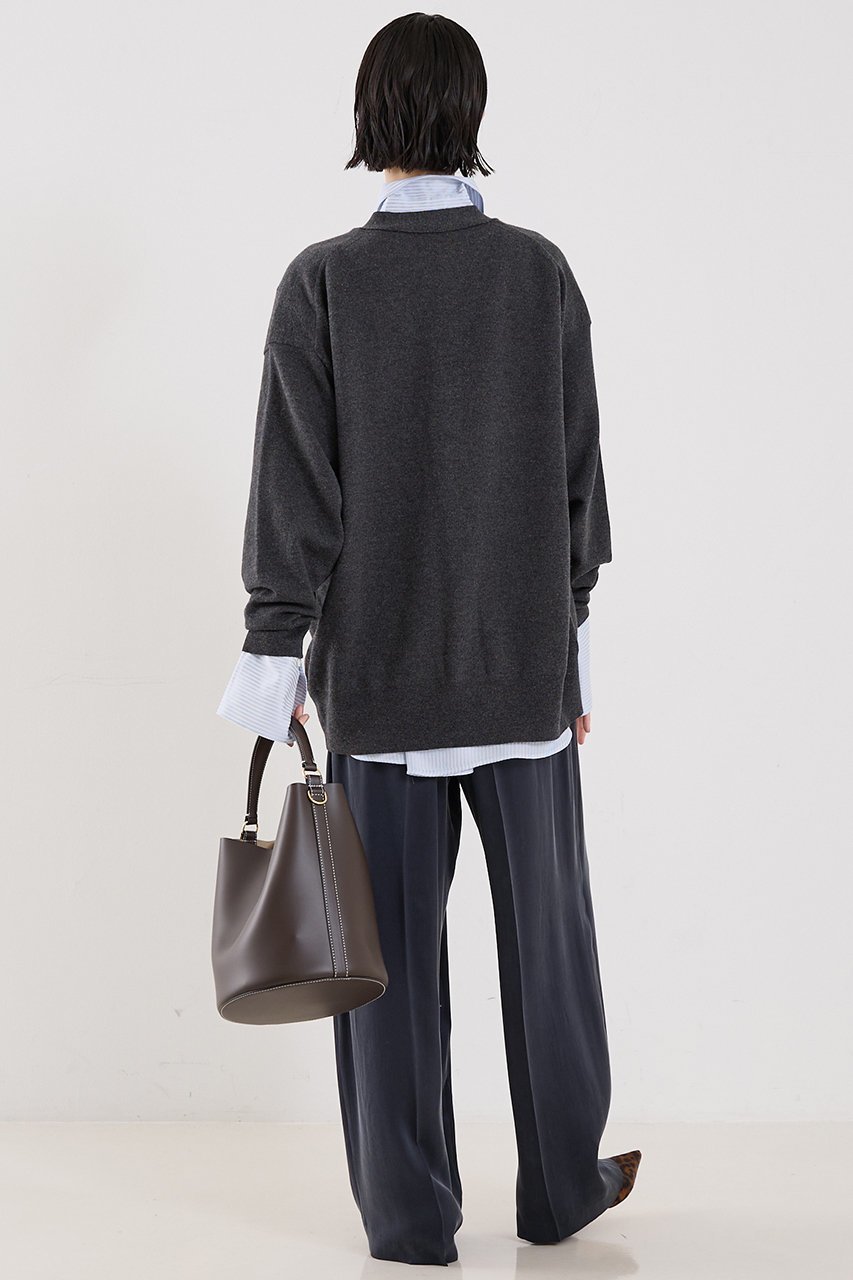 【ザ ストア バイ シー/THE STORE by C】の【COCUCA】オーバーサイズカーディガン 人気、トレンドファッション・服の通販 founy(ファニー) 　ファッション　Fashion　レディースファッション　Fashion for Women　トップス・カットソー　Cut & Sew Tops　ニット　Knit Tops & Sweaters　カーディガン・羽織り　Layered Style Cardigans　おすすめ　Recommended / Our Picks　なめらか　Smooth, Silky Texture　カーディガン　Cardigan, Knitwear　セットアップ　Set-Up, Coordinated Outfit　ベビー　Baby, Babywear　ラグジュアリー　Luxury, Elegant　リラックス　Relax, Relaxed Fit　新作・新入荷　New Arrivals / New In　other-3|ID: prp329100004715514 ipo3291000000034069411
