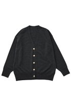 【ザ ストア バイ シー/THE STORE by C】の【COCUCA】オーバーサイズカーディガン チャコールグレー|ID: prp329100004715514 ipo3291000000036227783