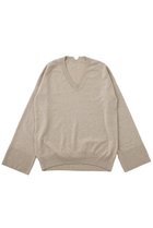 【ザ ストア バイ シー/THE STORE by C】の【COCUCA】Vネックニット ベージュ|ID: prp329100004715515 ipo3291000000036227800
