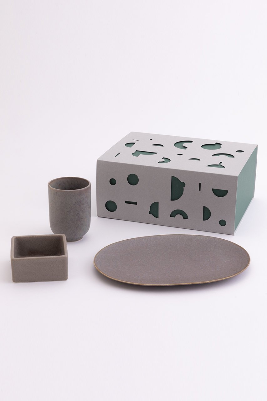 【エディションズ/EDITIONS / GOODS】のギフト おひとりさまセット インテリア・キッズ・メンズ・レディースファッション・服の通販 founy(ファニー) 　おすすめ　Recommended / Our Picks　オーバル　Oval Design　ギフト プレゼント　Gift / Present　グラス　Glass, Eyewear　テーブル　Table, Dining Table　プレート　Plate, Dish　ベーシック　Basic, Essential　ボックス　Boxy, Box Shape　グレージュ|ID: prp329100004715518 ipo3291000000035726252