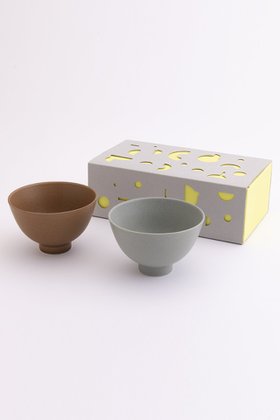 【エディションズ/EDITIONS / GOODS】のギフト ペアボウル 人気、トレンドファッション・服の通販 founy(ファニー) ギフト プレゼント Gift / Present グラス Glass, Eyewear テーブル Table, Dining Table ベーシック Basic, Essential ボックス Boxy, Box Shape |ID:prp329100004715520