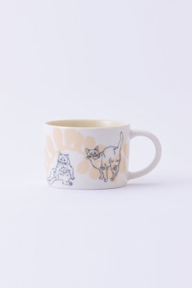 【エディションズ/EDITIONS / GOODS】 内村七生 Cat マグカップ人気、トレンドファッション・服の通販 founy(ファニー) おすすめ Recommended / Our Picks ギフト プレゼント Gift / Present グラス Glass, Eyewear コラボ Collaboration, Collab テーブル Table, Dining Table 新作・新入荷 New Arrivals / New In 猫 Cat, Kitty |ID:prp329100004715522