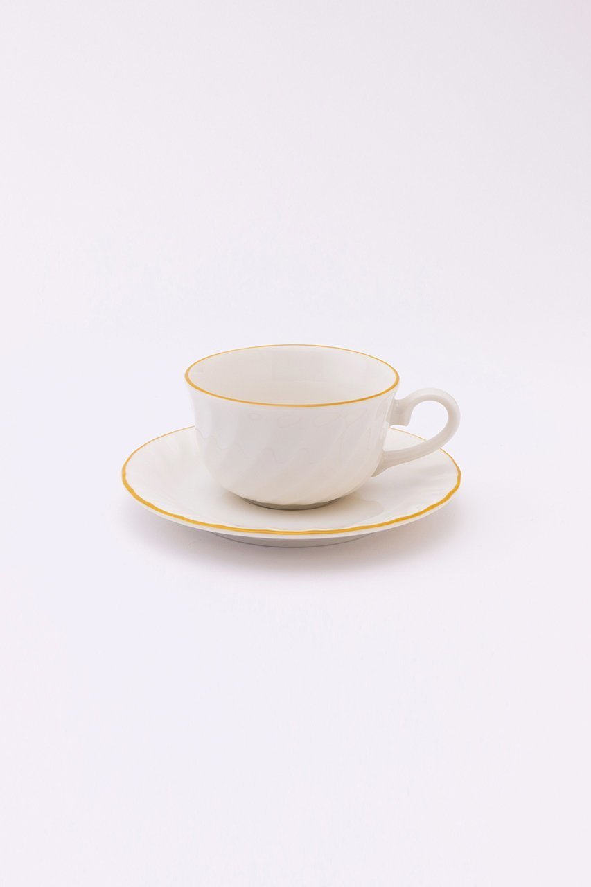 【エディションズ/EDITIONS / GOODS】のレスポワール ティーカップ&ソーサー インテリア・キッズ・メンズ・レディースファッション・服の通販 founy(ファニー) グラス Glass, Eyewear テーブル Table, Dining Table YE|ID: prp329100004715529 ipo3291000000035678617