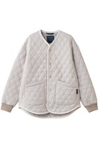 【ラベンハム/lavenham】のFUR LINED QUILT LINER ジャケット ムーンビームシルバー|ID:prp329100004716552