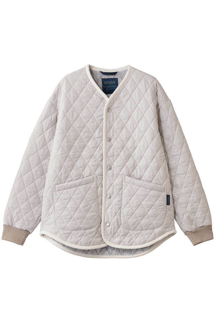 【ラベンハム/lavenham】のFUR LINED QUILT LINER ジャケット インテリア・キッズ・メンズ・レディースファッション・服の通販 founy(ファニー) 　ファッション　Fashion　レディースファッション　Fashion for Women　アウター　Coat / Outerwear Collection　レディースジャケット・軽アウター　Jackets　ブルゾンジャケット・スポーティアウター　Blouson Jackets　ジャケット　Jacket, Outerwear　ブルゾン　Blouson, Bomber Jacket　今季　This Season, Current Season　新作・新入荷　New Arrivals / New In　ムーンビームシルバー|ID: prp329100004716552 ipo3291000000034078351