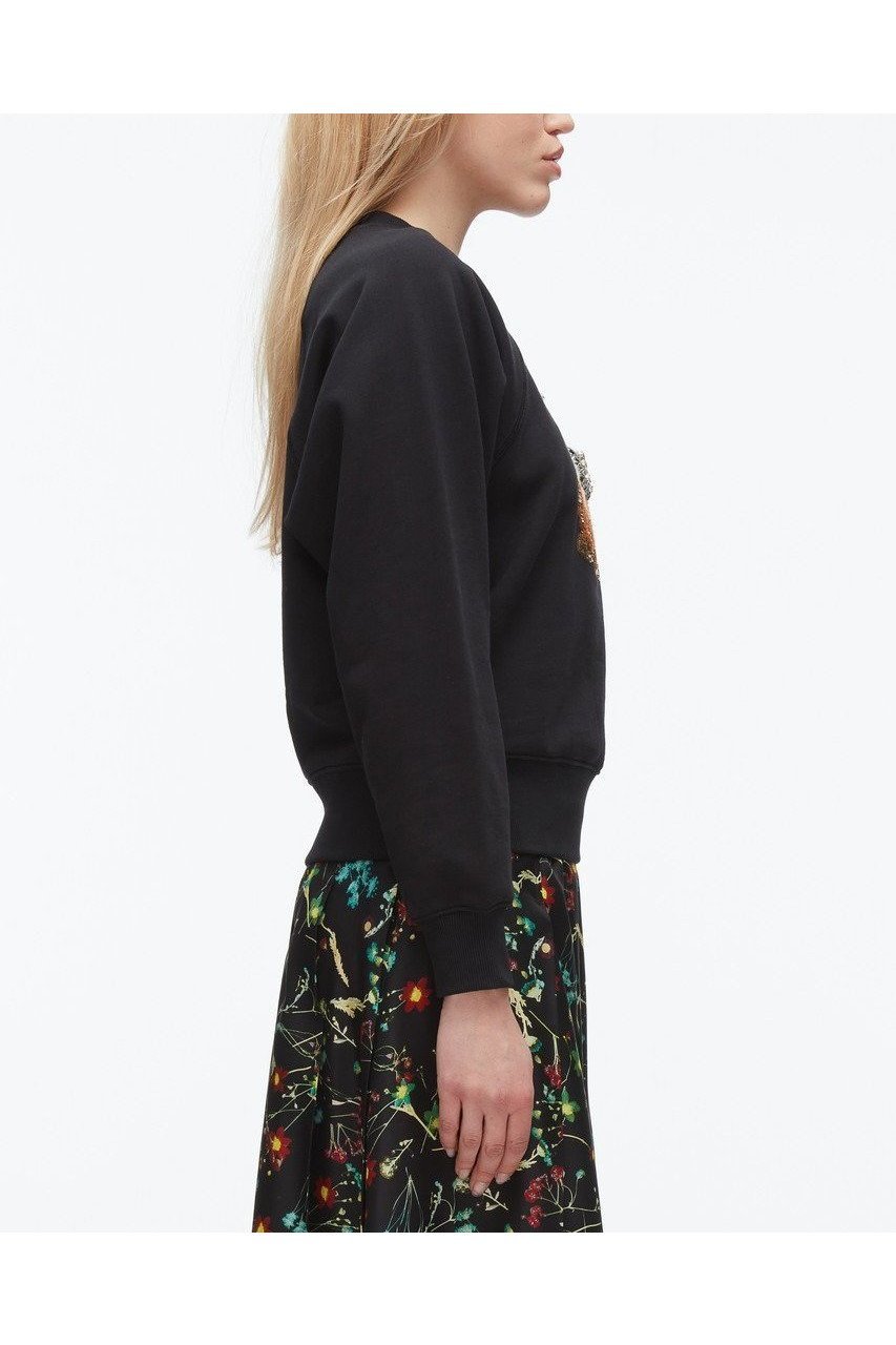【スリーワン フィリップリム/3.1 Phillip Lim】のRABBIT 刺しゅう ロングスリーブ スウェットシャツ 人気、トレンドファッション・服の通販 founy(ファニー) 　ファッション　Fashion　レディースファッション　Fashion for Women　トップス・カットソー　Cut & Sew Tops　シャツ・ブラウス・オフィスカジュアル　Elegant Blouses & Button-Ups　レディースパーカー・カジュアルフーディー　Casual Hoodies & Sweatshirts　ロングTシャツ・Tシャツ　Longline T-Shirts & Tees　スウェット・クルーネックトップス　Sweatshirts & Crewnecks / Relaxed Fit Sweat Tops　カットソー・ベーシックTシャツ　Cut-and-Sewn Tops / Stretch Tees & Basics　スウェット / スエット　Sweatshirt, Sweatwear　スリーブ　Sleeve, Long Sleeve / Short Sleeve　フロント　Front, Front Design　リラックス　Relax, Relaxed Fit　ロング　Long, Long-Length　新作・新入荷　New Arrivals / New In　other-8|ID: prp329100004716554 ipo3291000000034078374