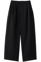 【フローレント/FLORENT】のポリエステル タック ワイドパンツ ブラック|ID: prp329100004716555 ipo3291000000036242799