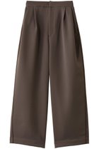 【フローレント/FLORENT】のポリエステル タック ワイドパンツ ブラウン|ID: prp329100004716555 ipo3291000000036242801