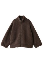 【フローレント/FLORENT】のウール ミックス ボア ブルゾン ブラウン|ID: prp329100004716556 ipo3291000000036135436