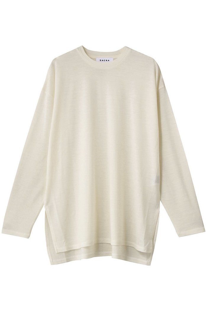 【サクラ/SACRA】のスーパーファインメリノウールジャージープルオーバー インテリア・キッズ・メンズ・レディースファッション・服の通販 founy(ファニー) https://founy.com/ ファッション Fashion レディースファッション Fashion for Women トップス・カットソー Cut & Sew Tops ニット Knit Tops & Sweaters カジュアルプルオーバー・ニットトップス Pullovers & Knit Tops / Casual Pullovers なめらか Smooth, Silky Texture インナー Innerwear シンプル Simple, Minimal 新作・新入荷 New Arrivals / New In |ID: prp329100004716558 ipo3291000000034078401