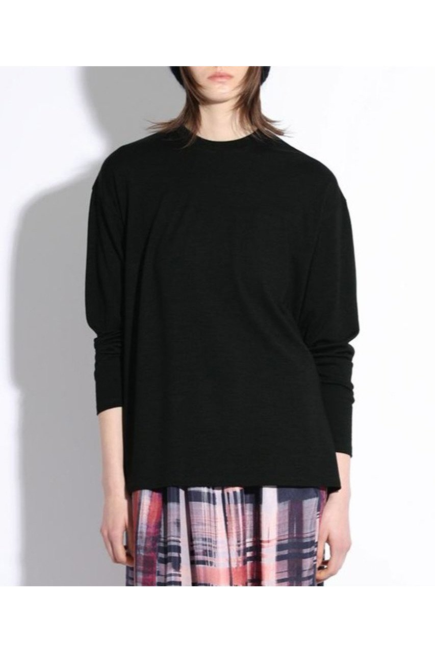 【サクラ/SACRA】のスーパーファインメリノウールジャージープルオーバー 人気、トレンドファッション・服の通販 founy(ファニー) 　ファッション　Fashion　レディースファッション　Fashion for Women　トップス・カットソー　Cut & Sew Tops　ニット　Knit Tops & Sweaters　カジュアルプルオーバー・ニットトップス　Pullovers & Knit Tops / Casual Pullovers　なめらか　Smooth, Silky Texture　インナー　Innerwear　シンプル　Simple, Minimal　新作・新入荷　New Arrivals / New In　other-7|ID: prp329100004716558 ipo3291000000034078410