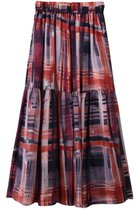 【サクラ/SACRA】のブラッシュペインティングプレイドスカート 人気、トレンドファッション・服の通販 founy(ファニー) ファッション Fashion レディースファッション Fashion for Women スカート Skirts ロングスカート Long Skirts / Maxi & Midi Skirts チェック Check, Plaid, Tartan ドレープ Drape, Draping Fabric マキシ Maxi, Full Length モダン Modern, Contemporary ロング Long, Long-Length 新作・新入荷 New Arrivals / New In thumbnail ネイビー|ID: prp329100004716559 ipo3291000000034078412