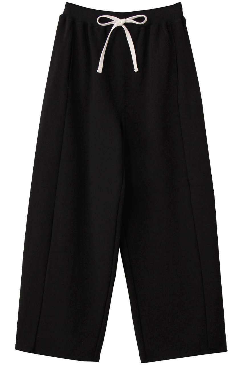 【サクラ/SACRA】のプレミアムフリースパンツ インテリア・キッズ・メンズ・レディースファッション・服の通販 founy(ファニー) 　ファッション　Fashion　レディースファッション　Fashion for Women　パンツ　Pants & Trousers　ドローストリング　Drawstring, Pull Cord　モダン　Modern, Contemporary　定番　Standard, Basic Item　ブラック|ID: prp329100004716560 ipo3291000000035869968