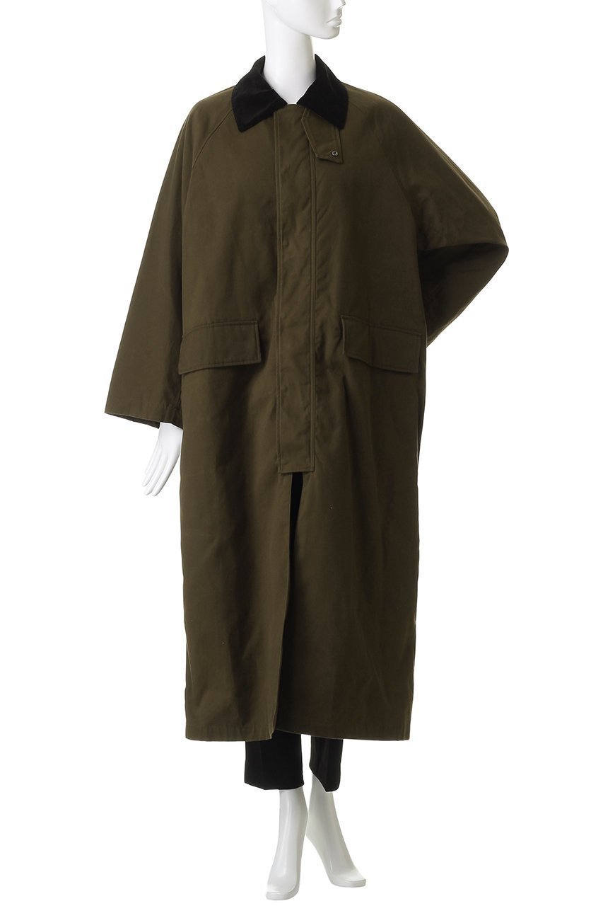 【サクラ/SACRA】のハイデンシティーコーティングクロスロングコート 人気、トレンドファッション・服の通販 founy(ファニー) 　ファッション　Fashion　レディースファッション　Fashion for Women　アウター　Coat / Outerwear Collection　コート・ロングコート・ピーコート　Long Coats, Peacoats & More　なめらか　Smooth, Silky Texture　フロント　Front, Front Design　マニッシュ　Mannish, Boyish　ロング　Long, Long-Length　ヴィンテージ　Vintage Style　other-2|ID: prp329100004716562 ipo3291000000036692479
