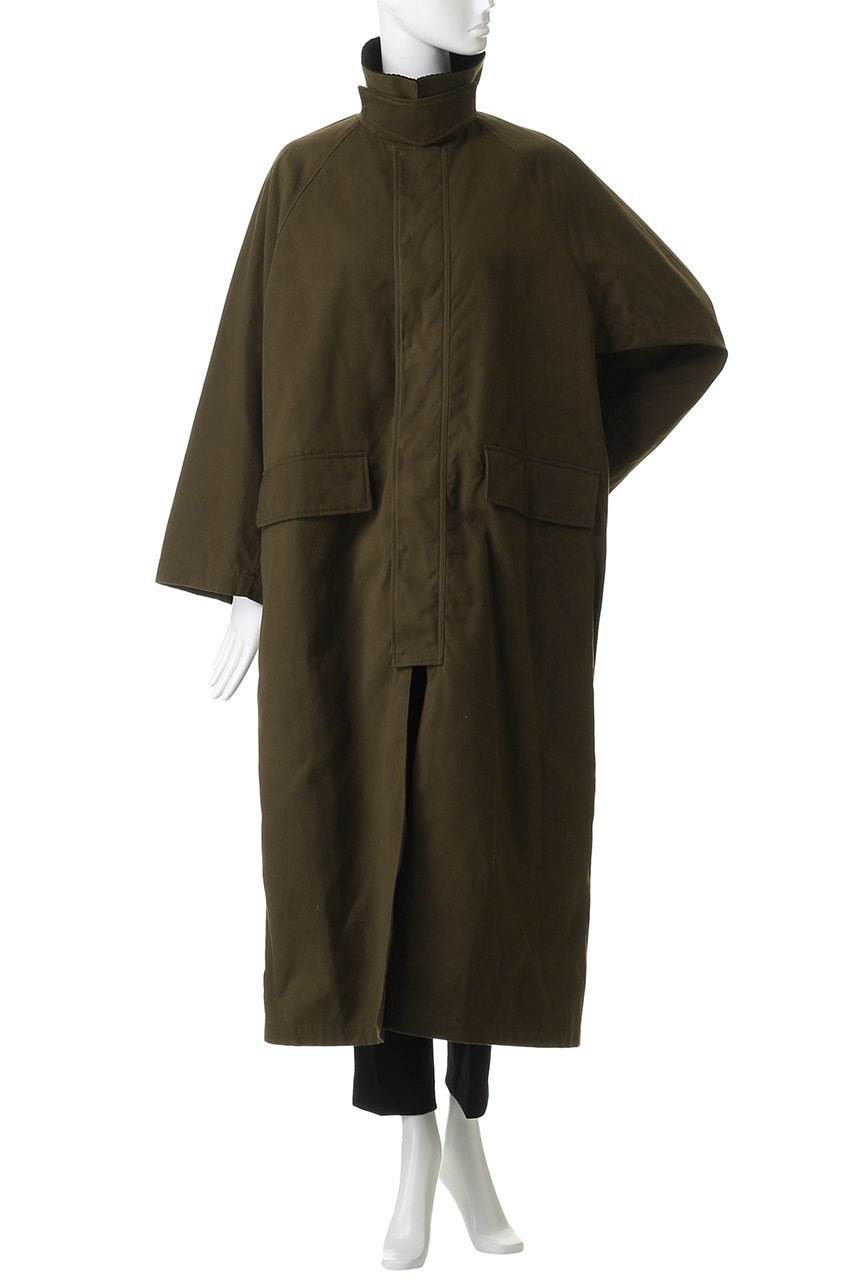 【サクラ/SACRA】のハイデンシティーコーティングクロスロングコート 人気、トレンドファッション・服の通販 founy(ファニー) 　ファッション　Fashion　レディースファッション　Fashion for Women　アウター　Coat / Outerwear Collection　コート・ロングコート・ピーコート　Long Coats, Peacoats & More　なめらか　Smooth, Silky Texture　フロント　Front, Front Design　マニッシュ　Mannish, Boyish　ロング　Long, Long-Length　ヴィンテージ　Vintage Style　other-7|ID: prp329100004716562 ipo3291000000036692484