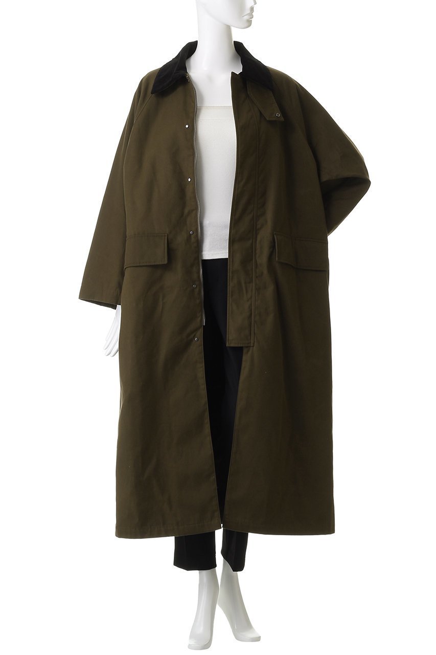 【サクラ/SACRA】のハイデンシティーコーティングクロスロングコート 人気、トレンドファッション・服の通販 founy(ファニー) 　ファッション　Fashion　レディースファッション　Fashion for Women　アウター　Coat / Outerwear Collection　コート・ロングコート・ピーコート　Long Coats, Peacoats & More　なめらか　Smooth, Silky Texture　フロント　Front, Front Design　マニッシュ　Mannish, Boyish　ロング　Long, Long-Length　ヴィンテージ　Vintage Style　other-8|ID: prp329100004716562 ipo3291000000036692485