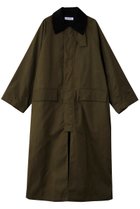 【サクラ/SACRA】のハイデンシティーコーティングクロスロングコート カーキ|ID: prp329100004716562 ipo3291000000036957423