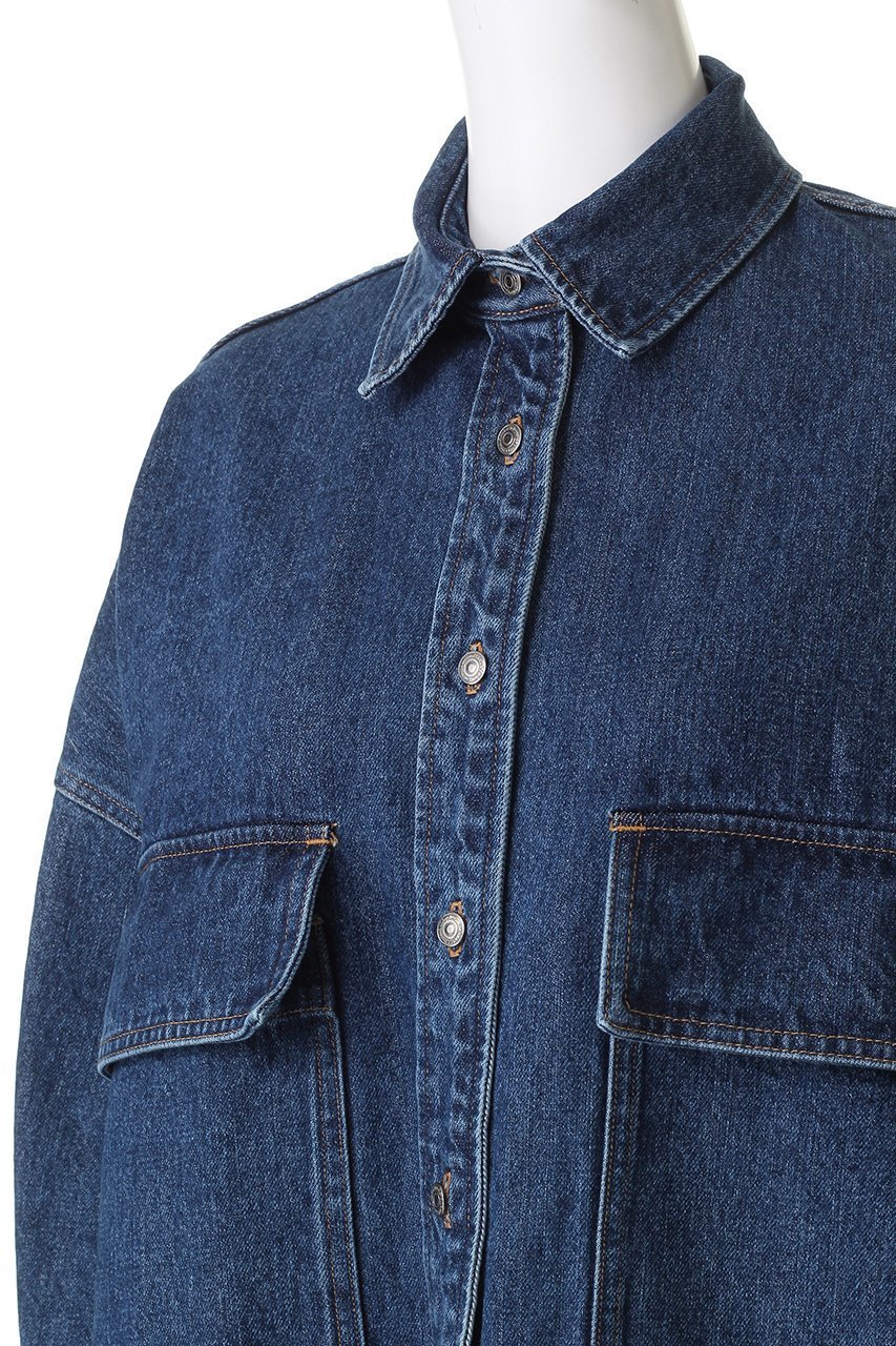 【サクラ/SACRA】のオーセンティックデニムシャツ 人気、トレンドファッション・服の通販 founy(ファニー) 　ファッション　Fashion　レディースファッション　Fashion for Women　トップス・カットソー　Cut & Sew Tops　シャツ・ブラウス・オフィスカジュアル　Elegant Blouses & Button-Ups　シンプル　Simple, Minimal　ジャケット　Jacket, Outerwear　スリーブ　Sleeve, Long Sleeve / Short Sleeve　デニム　Denim, Jeans Material　バランス　Balance, Style Balance　ロング　Long, Long-Length　ヴィンテージ　Vintage Style　新作・新入荷　New Arrivals / New In　other-5|ID: prp329100004716565 ipo3291000000034078472