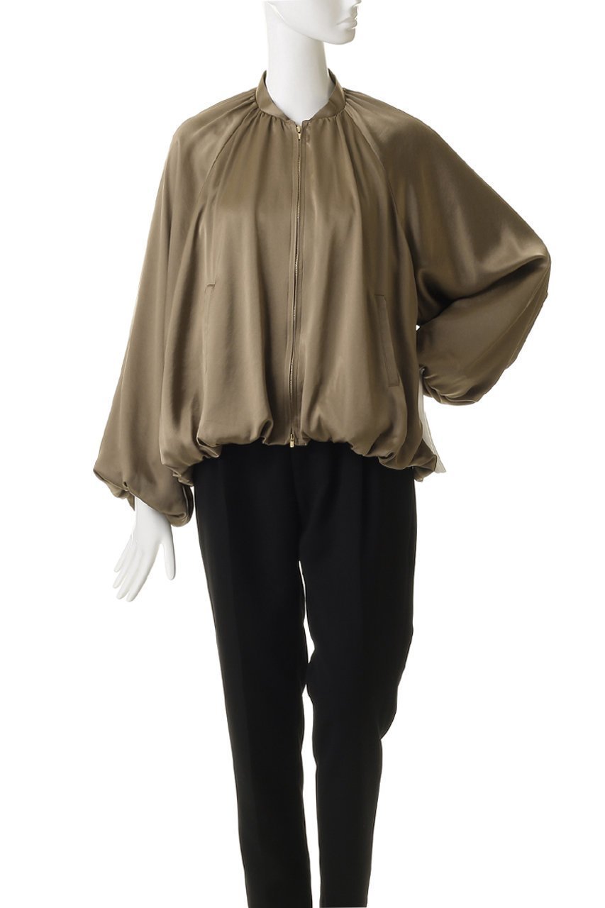 【コルピエロ/Col Pierrot】のサテンブルゾン 人気、トレンドファッション・服の通販 founy(ファニー) ファッション Fashion レディースファッション Fashion for Women アウター Coat / Outerwear Collection レディースジャケット・軽アウター Jackets ブルゾンジャケット・スポーティアウター Blouson Jackets ギャザー Gathered, Ruffled サテン Satin, Glossy Fabric シンプル Simple, Minimal ジャケット Jacket, Outerwear セットアップ Set-Up, Coordinated Outfit ブルゾン Blouson, Bomber Jacket エレガント 上品 Elegant other-2|ID: prp329100004716570 ipo3291000000036467786