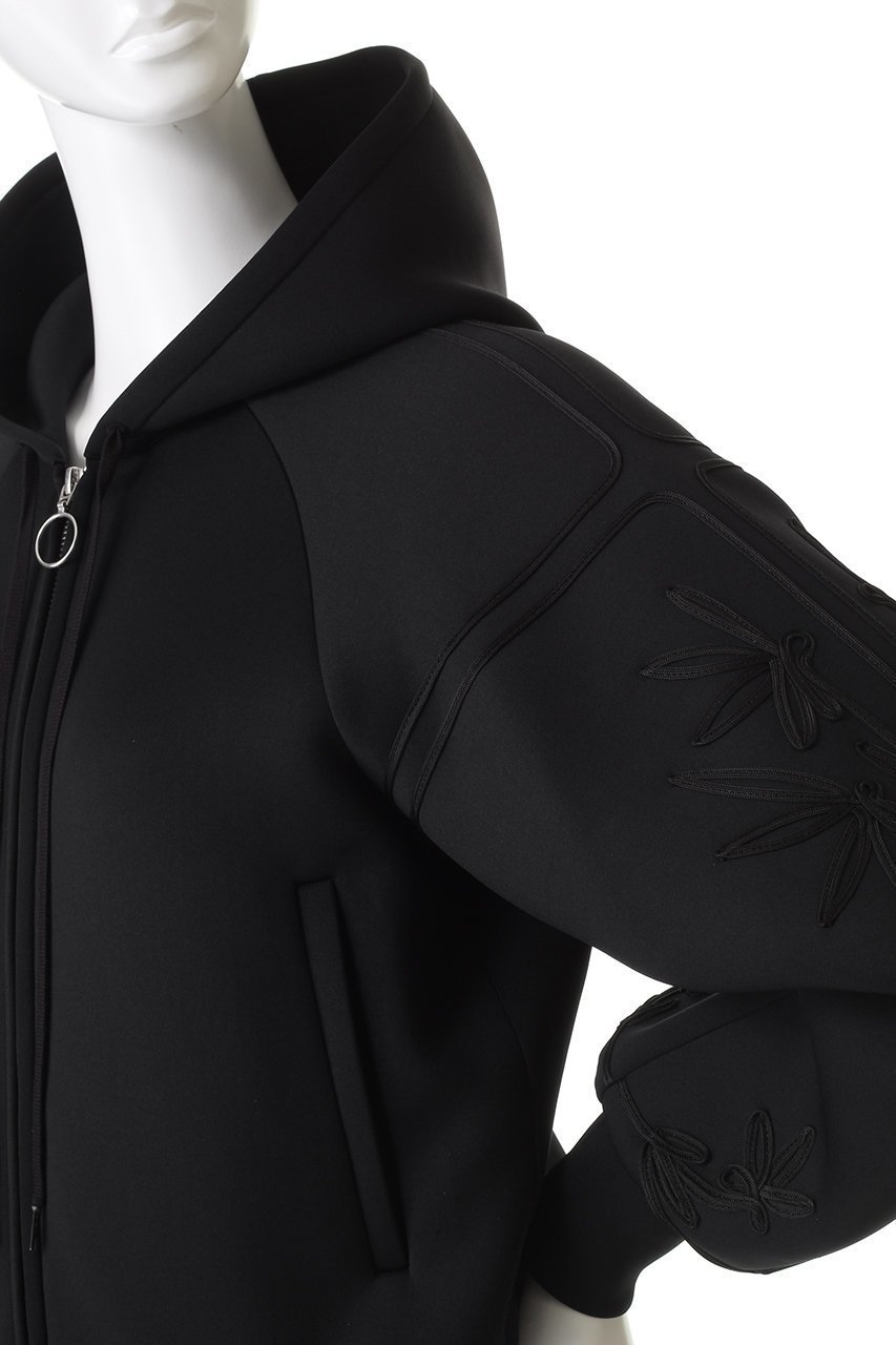 【ロキト/LOKITHO】のコード エンブロイダリー ジップアップ フーディー 人気、トレンドファッション・服の通販 founy(ファニー) 　ファッション　Fashion　レディースファッション　Fashion for Women　アウター　Coat / Outerwear Collection　レディースジャケット・軽アウター　Jackets　ブルゾンジャケット・スポーティアウター　Blouson Jackets　エンブロイダリー　Embroidery Design　ショート　Short, Short Length　ジップアップ　Zip-Up, Full Zip　ジャケット　Jacket, Outerwear　スリーブ　Sleeve, Long Sleeve / Short Sleeve　トレンド　Trend, Trending Now　バランス　Balance, Style Balance　ブルゾン　Blouson, Bomber Jacket　新作・新入荷　New Arrivals / New In　other-5|ID: prp329100004716571 ipo3291000000034078514
