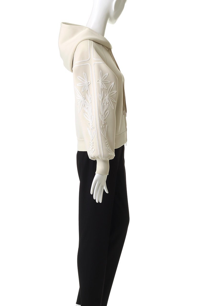 【ロキト/LOKITHO】のコード エンブロイダリー ジップアップ フーディー 人気、トレンドファッション・服の通販 founy(ファニー) ファッション Fashion レディースファッション Fashion for Women アウター Coat / Outerwear Collection レディースジャケット・軽アウター Jackets ブルゾンジャケット・スポーティアウター Blouson Jackets エンブロイダリー Embroidery Design ショート Short, Short Length ジップアップ Zip-Up, Full Zip ジャケット Jacket, Outerwear スリーブ Sleeve, Long Sleeve / Short Sleeve トレンド Trend, Trending Now バランス Balance, Style Balance ブルゾン Blouson, Bomber Jacket other-3|ID: prp329100004716571 ipo3291000000035571502