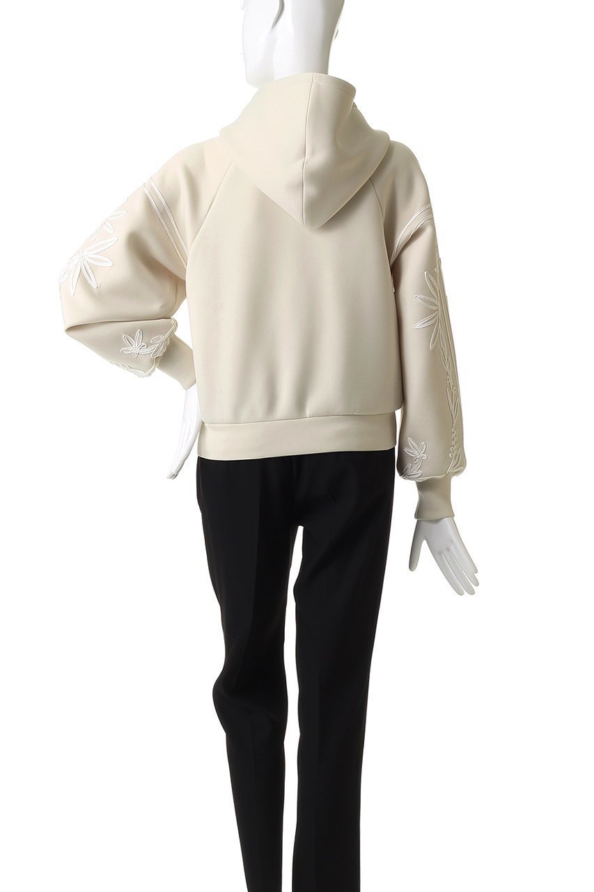 【ロキト/LOKITHO】のコード エンブロイダリー ジップアップ フーディー 人気、トレンドファッション・服の通販 founy(ファニー) ファッション Fashion レディースファッション Fashion for Women アウター Coat / Outerwear Collection レディースジャケット・軽アウター Jackets ブルゾンジャケット・スポーティアウター Blouson Jackets エンブロイダリー Embroidery Design ショート Short, Short Length ジップアップ Zip-Up, Full Zip ジャケット Jacket, Outerwear スリーブ Sleeve, Long Sleeve / Short Sleeve トレンド Trend, Trending Now バランス Balance, Style Balance ブルゾン Blouson, Bomber Jacket other-4|ID: prp329100004716571 ipo3291000000035571503