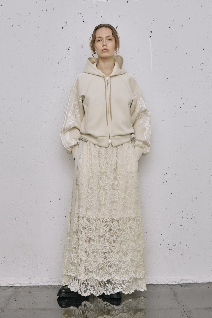 【ロキト/LOKITHO】のコード エンブロイダリー ジップアップ フーディー 人気、トレンドファッション・服の通販 founy(ファニー) ファッション Fashion レディースファッション Fashion for Women アウター Coat / Outerwear Collection レディースジャケット・軽アウター Jackets ブルゾンジャケット・スポーティアウター Blouson Jackets エンブロイダリー Embroidery Design ショート Short, Short Length ジップアップ Zip-Up, Full Zip ジャケット Jacket, Outerwear スリーブ Sleeve, Long Sleeve / Short Sleeve トレンド Trend, Trending Now バランス Balance, Style Balance ブルゾン Blouson, Bomber Jacket other-6|ID: prp329100004716571 ipo3291000000035571505