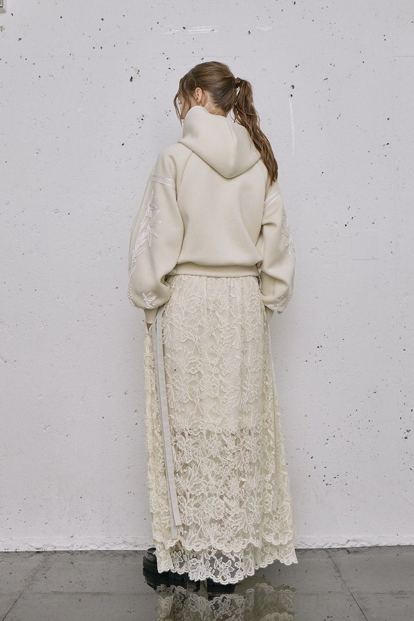 【ロキト/LOKITHO】のコード エンブロイダリー ジップアップ フーディー 人気、トレンドファッション・服の通販 founy(ファニー) ファッション Fashion レディースファッション Fashion for Women アウター Coat / Outerwear Collection レディースジャケット・軽アウター Jackets ブルゾンジャケット・スポーティアウター Blouson Jackets エンブロイダリー Embroidery Design ショート Short, Short Length ジップアップ Zip-Up, Full Zip ジャケット Jacket, Outerwear スリーブ Sleeve, Long Sleeve / Short Sleeve トレンド Trend, Trending Now バランス Balance, Style Balance ブルゾン Blouson, Bomber Jacket other-8|ID: prp329100004716571 ipo3291000000035571507