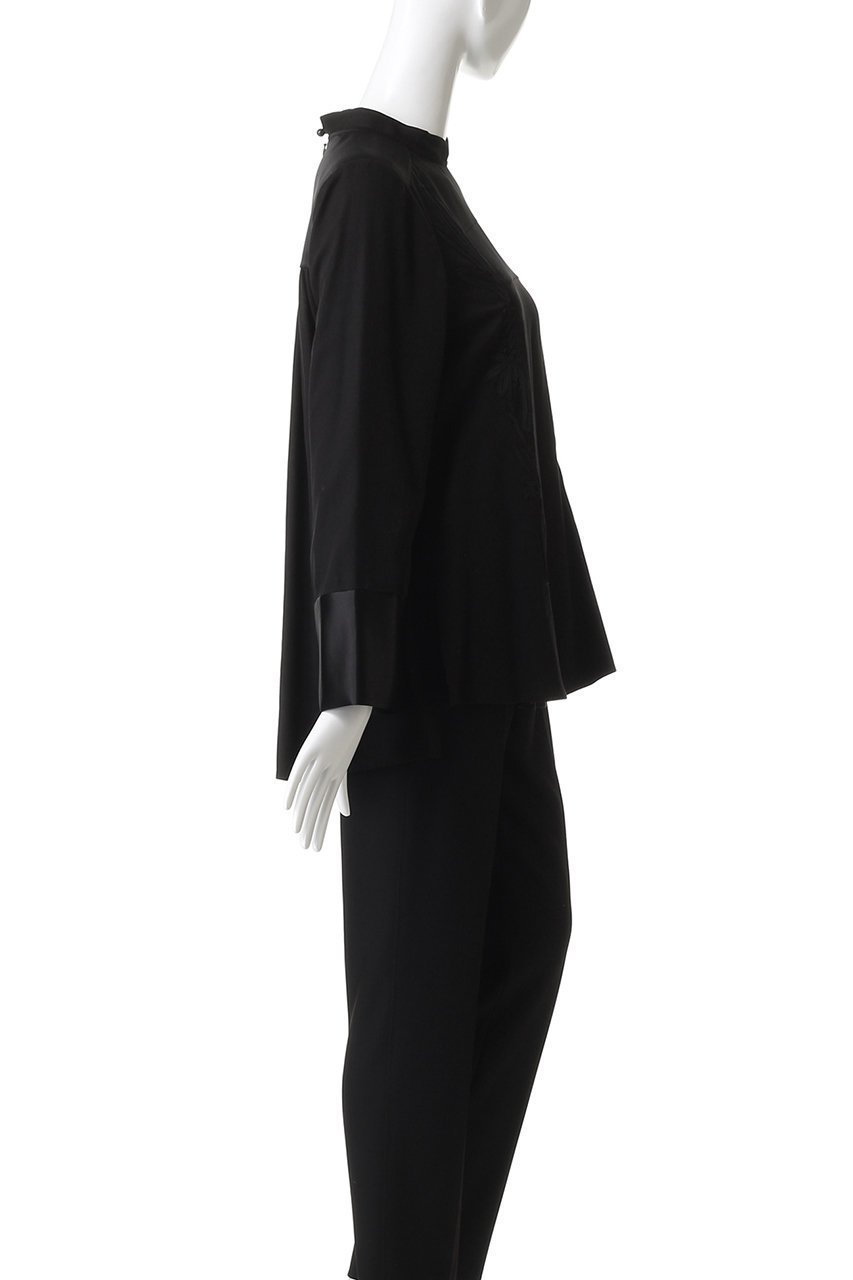 【ロキト/LOKITHO】のコード エンブロイダリー トップス 人気、トレンドファッション・服の通販 founy(ファニー) 　ファッション　Fashion　レディースファッション　Fashion for Women　トップス・カットソー　Cut & Sew Tops　シャツ・ブラウス・オフィスカジュアル　Elegant Blouses & Button-Ups　エンブロイダリー　Embroidery Design　ギャザー　Gathered, Ruffled　クラシカル　Classical, Vintage-Inspired　スリーブ　Sleeve, Long Sleeve / Short Sleeve　フレア　Flare, Flared　マキシ　Maxi, Full Length　ロング　Long, Long-Length　エレガント 上品　Elegant　新作・新入荷　New Arrivals / New In　other-3|ID: prp329100004716572 ipo3291000000034078522