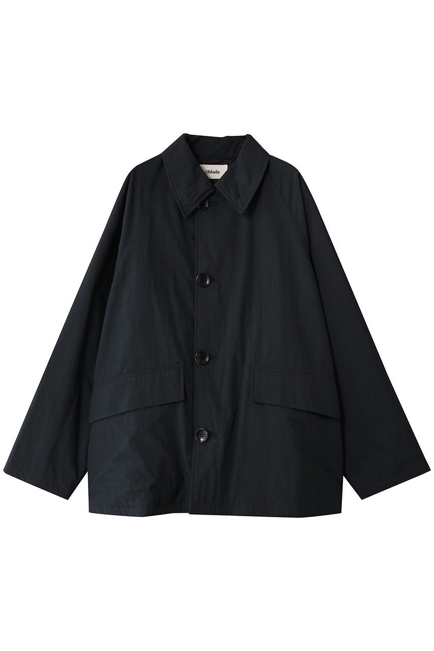 【オブラダ/Oblada】のFEATHER コートミニ インテリア・キッズ・メンズ・レディースファッション・服の通販 founy(ファニー) 　ファッション　Fashion　レディースファッション　Fashion for Women　アウター　Coat / Outerwear Collection　コート・ロングコート・ピーコート　Long Coats, Peacoats & More　ショート　Short, Short Length　シルク　Silk, 100% Silk　ミドル　Middle Length, Mid Height　定番　Standard, Basic Item　新作・新入荷　New Arrivals / New In　ネイビー|ID: prp329100004716573 ipo3291000000034078527