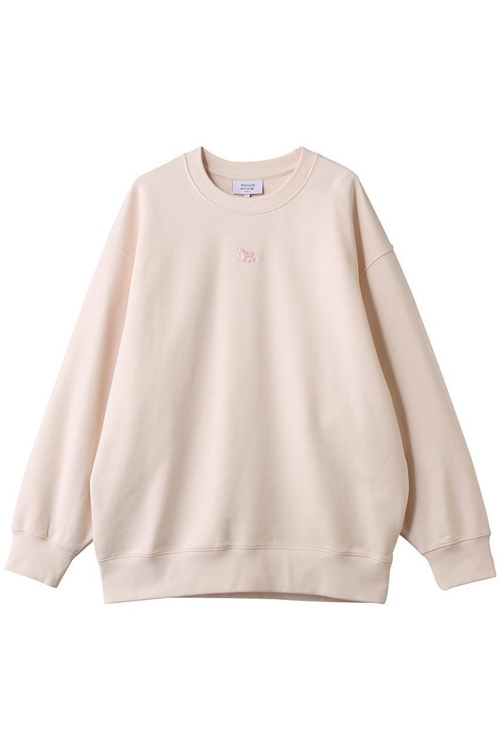 【メゾン キツネ/MAISON KITSUNE】のBABY FOX オーバーサイズ スウェット シャツ インテリア・キッズ・メンズ・レディースファッション・服の通販 founy(ファニー) https://founy.com/ ファッション Fashion レディースファッション Fashion for Women トップス・カットソー Cut & Sew Tops シャツ・ブラウス・オフィスカジュアル Elegant Blouses & Button-Ups レディースパーカー・カジュアルフーディー Casual Hoodies & Sweatshirts ロングTシャツ・Tシャツ Longline T-Shirts & Tees スウェット・クルーネックトップス Sweatshirts & Crewnecks / Relaxed Fit Sweat Tops カットソー・ベーシックTシャツ Cut-and-Sewn Tops / Stretch Tees & Basics スウェット / スエット Sweatshirt, Sweatwear フォックス Fox, Fox Fur フロント Front, Front Design ベビー Baby, Babywear ボトム Bottoms, Lower Wear リラックス Relax, Relaxed Fit 新作・新入荷 New Arrivals / New In |ID: prp329100004716576 ipo3291000000034078552