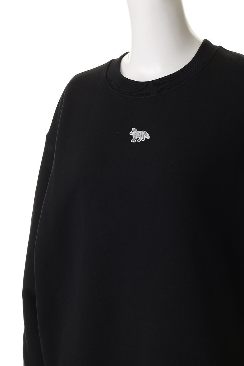 【メゾン キツネ/MAISON KITSUNE】のBABY FOX オーバーサイズ スウェット シャツ 人気、トレンドファッション・服の通販 founy(ファニー) 　ファッション　Fashion　レディースファッション　Fashion for Women　トップス・カットソー　Cut & Sew Tops　シャツ・ブラウス・オフィスカジュアル　Elegant Blouses & Button-Ups　レディースパーカー・カジュアルフーディー　Casual Hoodies & Sweatshirts　ロングTシャツ・Tシャツ　Longline T-Shirts & Tees　スウェット・クルーネックトップス　Sweatshirts & Crewnecks / Relaxed Fit Sweat Tops　カットソー・ベーシックTシャツ　Cut-and-Sewn Tops / Stretch Tees & Basics　スウェット / スエット　Sweatshirt, Sweatwear　フォックス　Fox, Fox Fur　フロント　Front, Front Design　ベビー　Baby, Babywear　ボトム　Bottoms, Lower Wear　リラックス　Relax, Relaxed Fit　新作・新入荷　New Arrivals / New In　other-5|ID: prp329100004716576 ipo3291000000034078558
