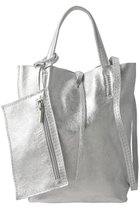 【ガリャルダガランテ/GALLARDAGALANTE】の【MILLELA FIRENZE】別注MINIトート シルバー|ID: prp329100004716577 ipo3291000000035512694