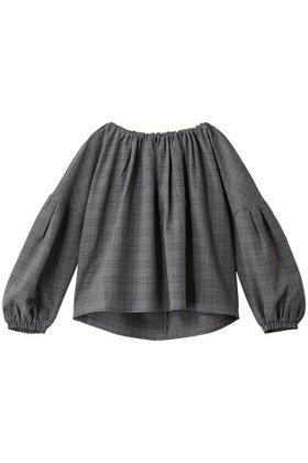 【マリリンムーン/MARILYN MOON】 グレンチェック 2way ブラウス人気、トレンドファッション・服の通販 founy(ファニー) ファッション Fashion レディースファッション Fashion for Women トップス・カットソー Cut & Sew Tops シャツ・ブラウス・オフィスカジュアル Elegant Blouses & Button-Ups おすすめ Recommended / Our Picks インナー Innerwear ギャザー Gathered, Ruffled クラシック Classic, Timeless Style シャーリング Shirring, Ruched スリーブ Sleeve, Long Sleeve / Short Sleeve チェック Check, Plaid, Tartan ハイネック High Neck, Mock Neck モダン Modern, Contemporary リボン Ribbon, Bow ロング Long, Long-Length 新作・新入荷 New Arrivals / New In |ID:prp329100004716580