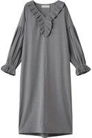 【マリリンムーン/MARILYN MOON】のプリーツジャボドレス 人気、トレンドファッション・服の通販 founy(ファニー) ファッション Fashion レディースファッション Fashion for Women ワンピース Dresses フォーマル・パーティードレス・結婚式用ドレス Elegant & Casual Dresses チュニック Tunic Tops & Dresses おすすめ Recommended / Our Picks なめらか Smooth, Silky Texture オケージョン Occasion Wear カーディガン Cardigan, Knitwear クラシック Classic, Timeless Style コンパクト Compact, Small Size ジャケット Jacket, Outerwear ストレッチ Stretch, Stretchy Fabric チュニック Tunic, Long Top フリル Frill, Ruffle プリーツ Pleats, Pleated モダン Modern, Contemporary ロング Long, Long-Length 新作・新入荷 New Arrivals / New In |ID:prp329100004716582