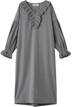 【マリリンムーン/MARILYN MOON】のプリーツジャボドレス 人気、トレンドファッション・服の通販 founy(ファニー) ファッション Fashion レディースファッション Fashion for Women ワンピース Dresses フォーマル・パーティードレス・結婚式用ドレス Elegant & Casual Dresses チュニック Tunic Tops & Dresses おすすめ Recommended / Our Picks なめらか Smooth, Silky Texture オケージョン Occasion Wear カーディガン Cardigan, Knitwear クラシック Classic, Timeless Style コンパクト Compact, Small Size ジャケット Jacket, Outerwear ストレッチ Stretch, Stretchy Fabric チュニック Tunic, Long Top フリル Frill, Ruffle プリーツ Pleats, Pleated モダン Modern, Contemporary ロング Long, Long-Length 新作・新入荷 New Arrivals / New In thumbnail グレー|ID: prp329100004716582 ipo3291000000034078596