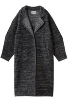 【マリリンムーン/MARILYN MOON】の【SOI-MeME】ボイルウールニットコート チャコール|ID: prp329100004716584 ipo3291000000036242893