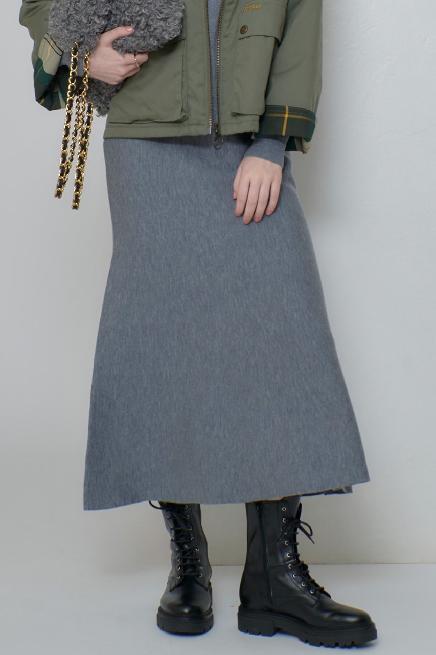 【アルアバイル/allureville】のウールWフェイスナローマーメイドスカート 人気、トレンドファッション・服の通販 founy(ファニー) 　ファッション　Fashion　レディースファッション　Fashion for Women　スカート　Skirts　ロングスカート　Long Skirts / Maxi & Midi Skirts　カーディガン　Cardigan, Knitwear　セットアップ　Set-Up, Coordinated Outfit　フィット　Fit, Slim Fit　マーメイド　Mermaid, Fishtail Silhouette　ロング　Long, Long-Length　冬　Winter / This Winter　新作・新入荷　New Arrivals / New In　A/W・秋冬　Autumn/Winter　other-4|ID: prp329100004716587 ipo3291000000034078645