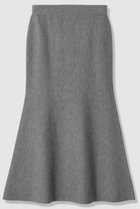 【アルアバイル/allureville】のウールWフェイスナローマーメイドスカート 人気、トレンドファッション・服の通販 founy(ファニー) ファッション Fashion レディースファッション Fashion for Women スカート Skirts ロングスカート Long Skirts / Maxi & Midi Skirts カーディガン Cardigan, Knitwear セットアップ Set-Up, Coordinated Outfit フィット Fit, Slim Fit マーメイド Mermaid, Fishtail Silhouette ロング Long, Long-Length 冬 Winter / This Winter A/W・秋冬 Autumn/Winter thumbnail グレー|ID: prp329100004716587 ipo3291000000036676971