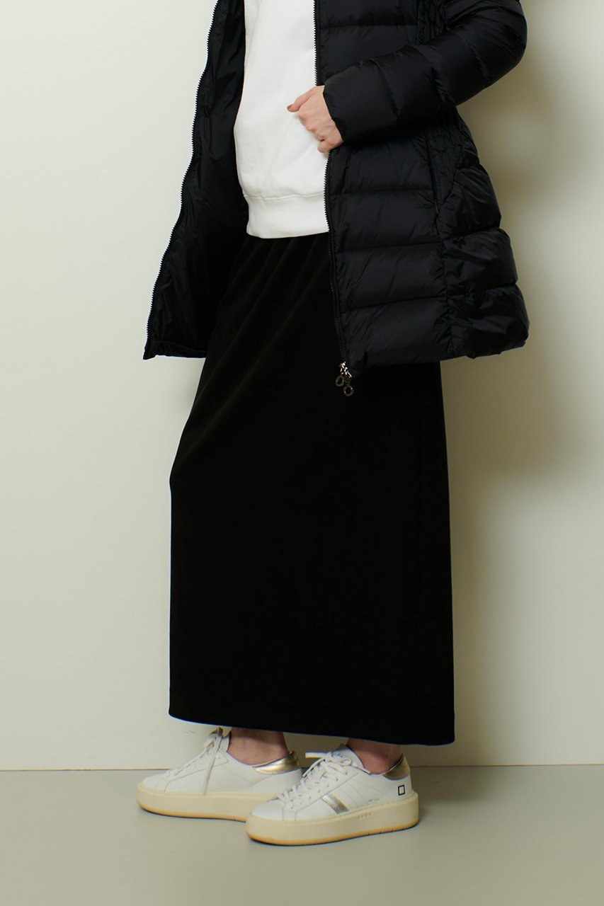 【アルアバイル/allureville】のフェイクスエードスカート 人気、トレンドファッション・服の通販 founy(ファニー) 　ファッション　Fashion　レディースファッション　Fashion for Women　スカート　Skirts　ロングスカート　Long Skirts / Maxi & Midi Skirts　おすすめ　Recommended / Our Picks　なめらか　Smooth, Silky Texture　ギャザー　Gathered, Ruffled　ロング　Long, Long-Length　エレガント 上品　Elegant　人気　Popular, Best Seller　ビジネス 仕事 通勤　Business / Work / Commuting　other-3|ID: prp329100004716588 ipo3291000000034347592