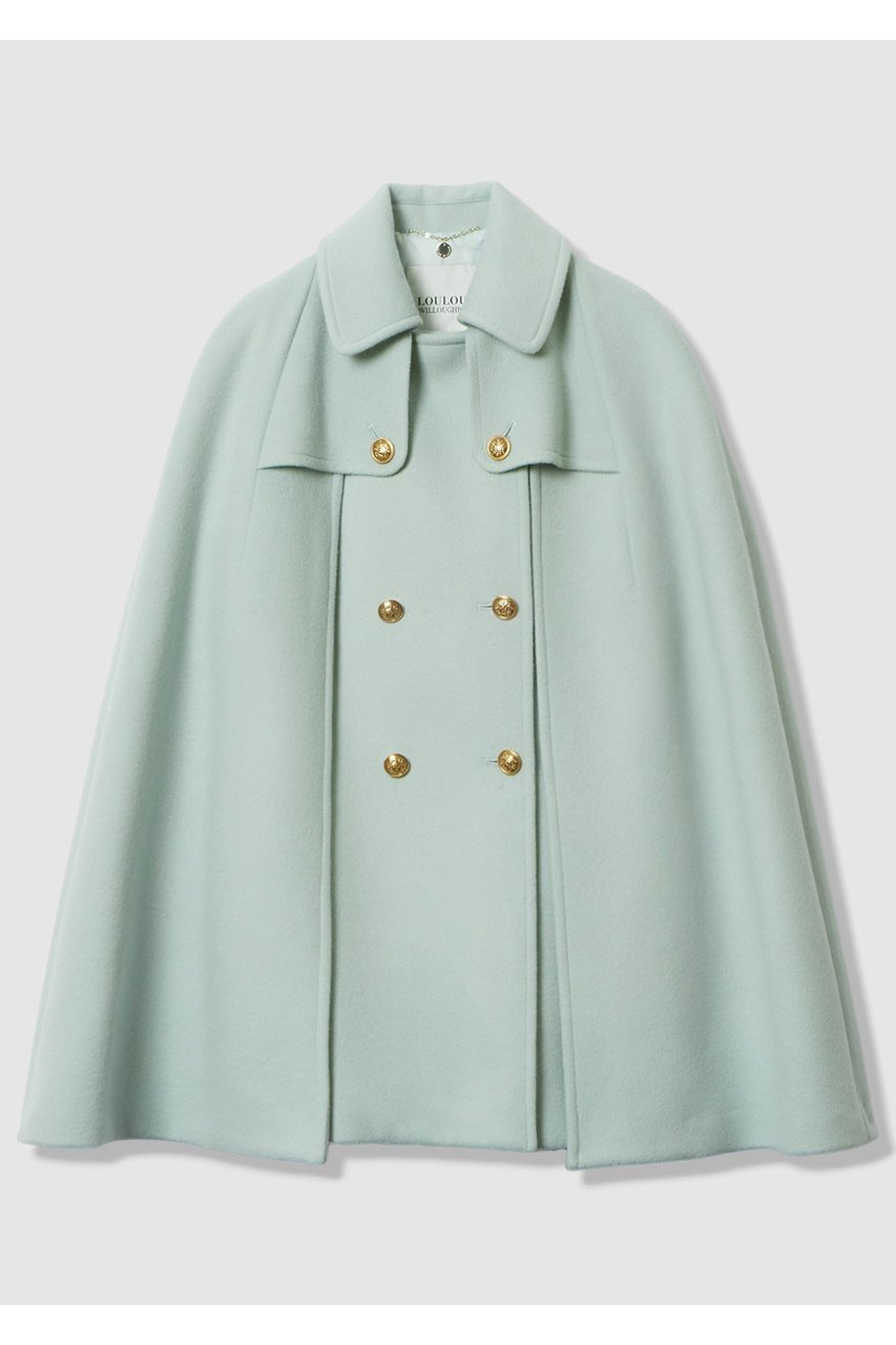 【アルアバイル/allureville】の【LOULOU WILLOUGHBY】シャルムビーバーケープコート インテリア・キッズ・メンズ・レディースファッション・服の通販 founy(ファニー) ファッション Fashion レディースファッション Fashion for Women アウター Coat / Outerwear Collection コート・ロングコート・ピーコート Long Coats, Peacoats & More おすすめ Recommended / Our Picks アンティーク Antique-Inspired リュクス Luxury, Elegant, High-End, Chic ロング Long, Long-Length サックス|ID: prp329100004716589 ipo3291000000034463514