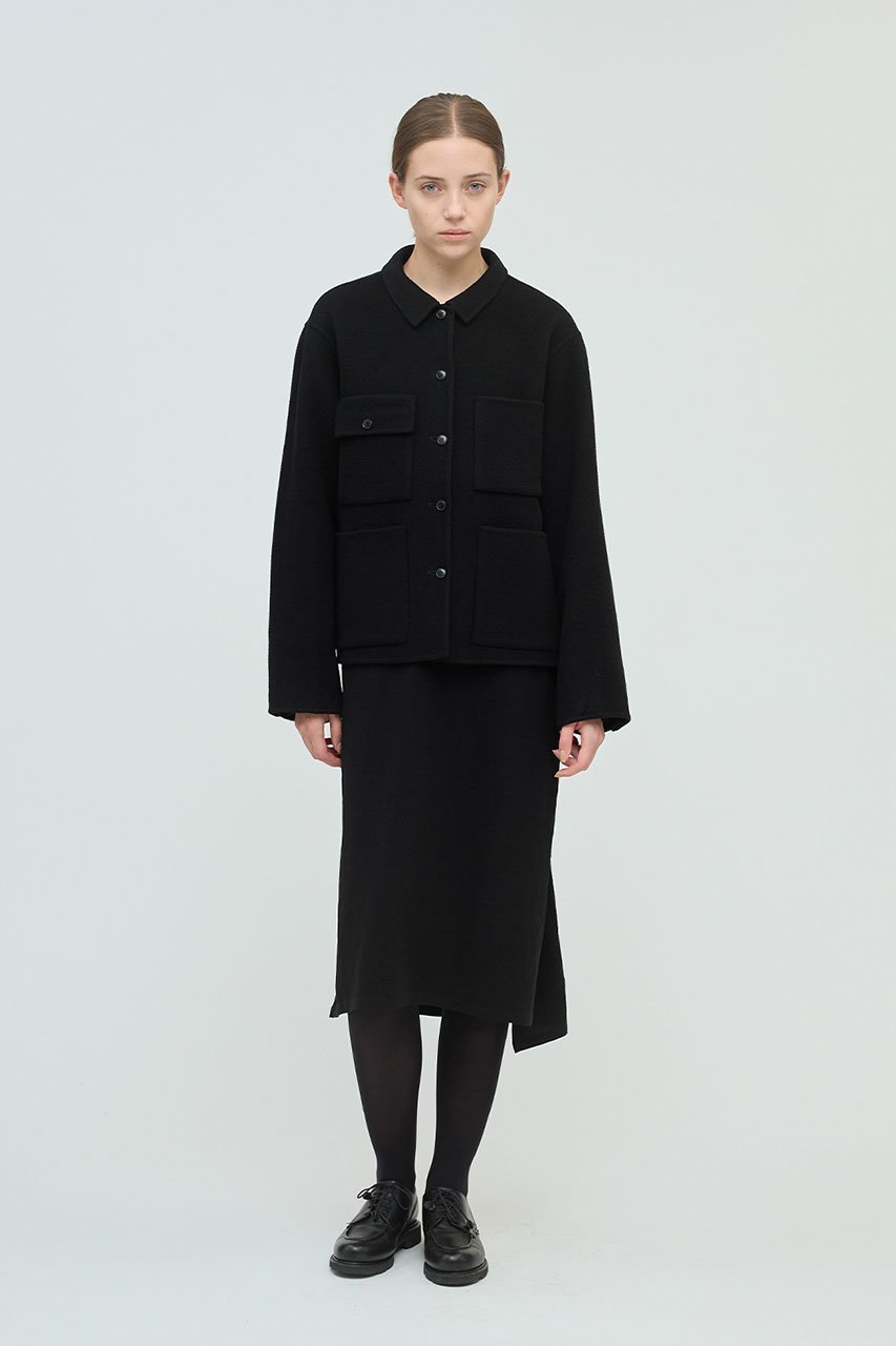 【ミズイロ インド/mizuiro ind】のwool utility JK ジャケット 人気、トレンドファッション・服の通販 founy(ファニー) ファッション Fashion レディースファッション Fashion for Women アウター Coat / Outerwear Collection レディースジャケット・軽アウター Jackets おすすめ Recommended / Our Picks ショート Short, Short Length ジャケット Jacket, Outerwear バランス Balance, Style Balance ポケット Pocket, Pocket Detail ワーク Workwear, Utility Style other-8|ID: prp329100004716594 ipo3291000000034347595